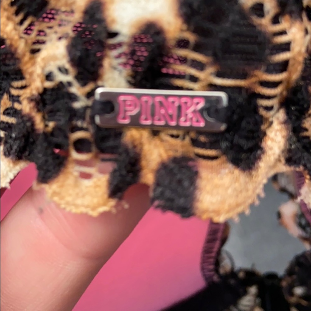 Victoria Secret Pink racerback bra 32DD - Picture 3 of 5
